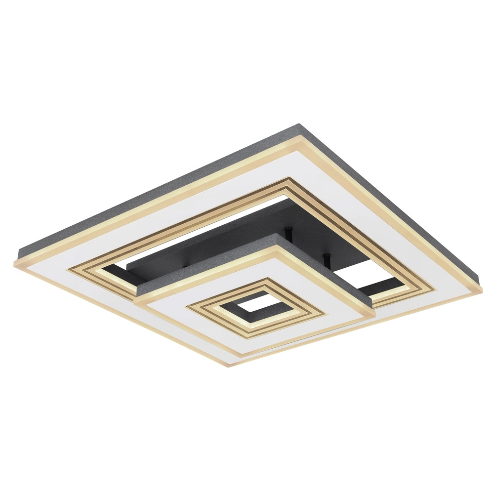 Design plafondlamp Jack wit met zwart
