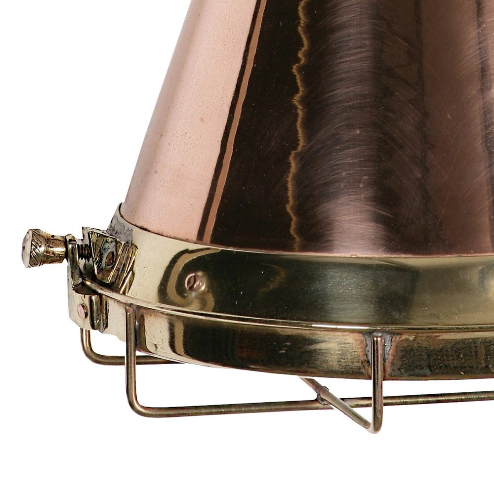 Antieke muurlamp Freigther antiek koper (ANT) Limehouse