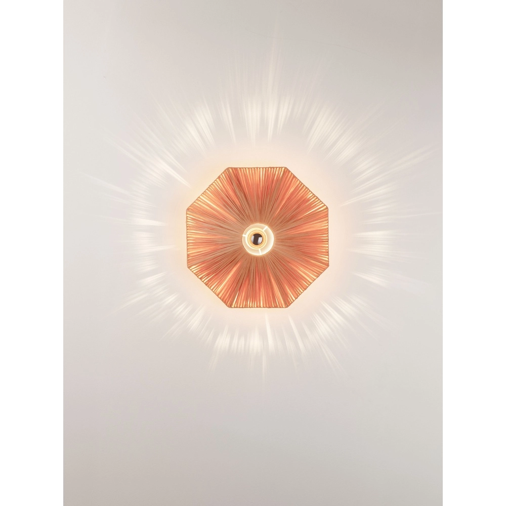 Wandlamp Elvio terracotta Ø 45cm Lyora 5212017493903