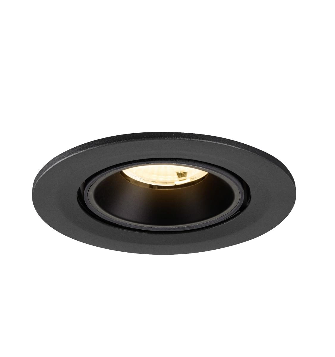 Inbouwspot Numinos Gimble S zwart 3000K - 55gr SLV 4024163313513