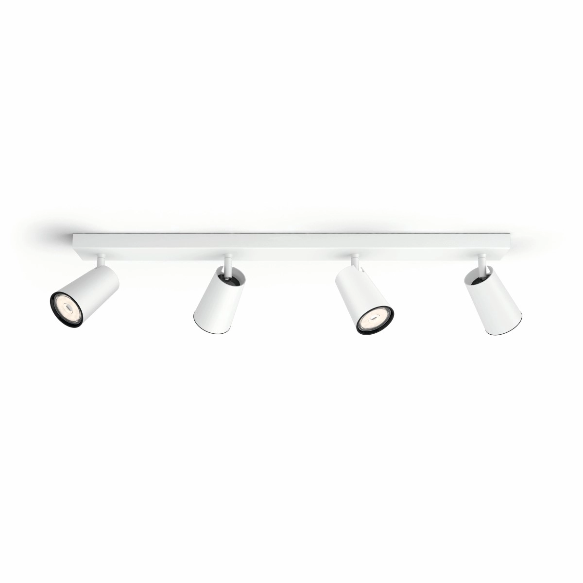 lamp Paisley 4-lichts wit Philips 8718696164747