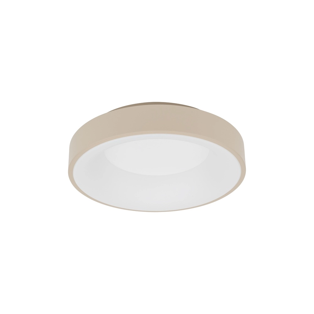 Plafondlamp Nikki Led zand bruin Ø 38cm - 3000K Lyora 5903139123631