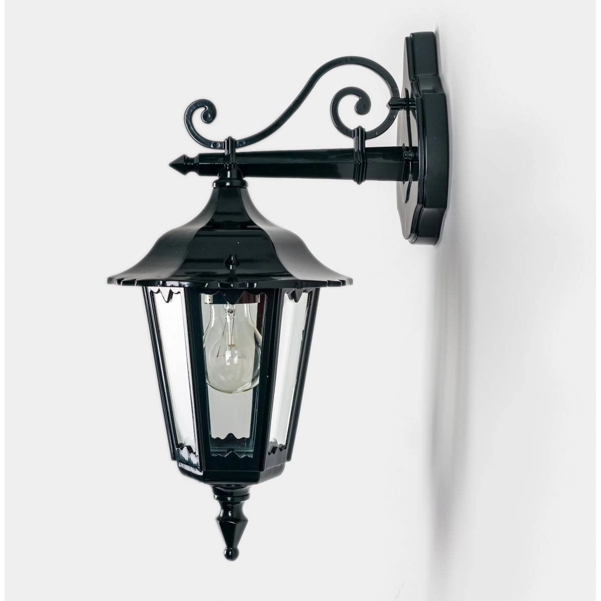 Buitenlamp Sfeero Down 43cm - zwart KS verlichting 8714732726047