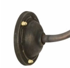 Koperen muurlamp Vienna 54cm koperbrons KS verlichting 8714732124102