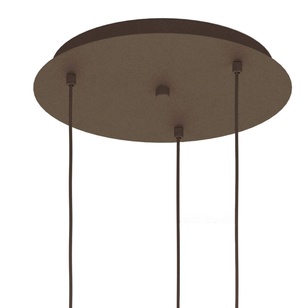Hanglamp amberglas Estanys 1 3-lichts Stars of Light 9008606235940