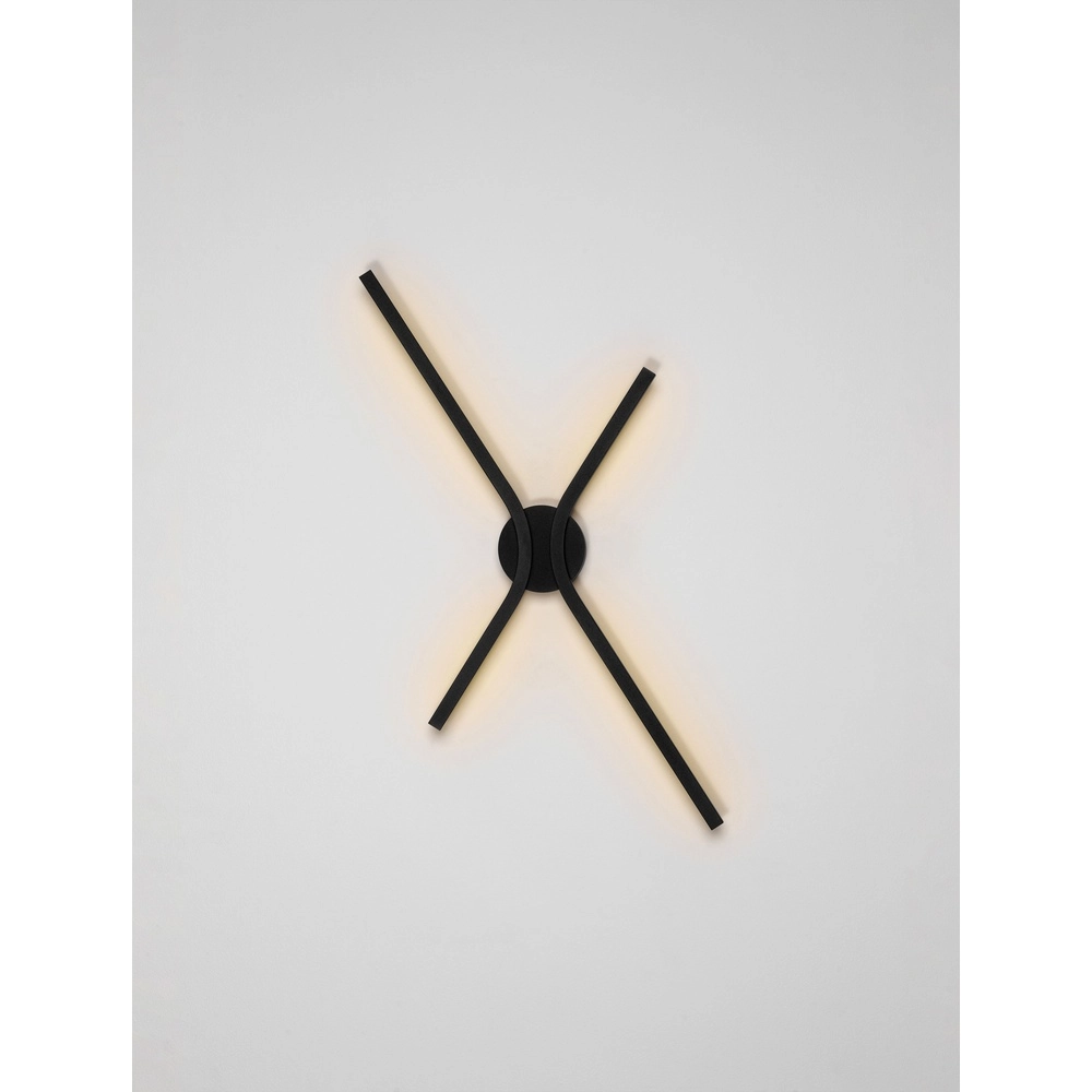 Design wandlamp Akro zwart Lyora 5212017461759