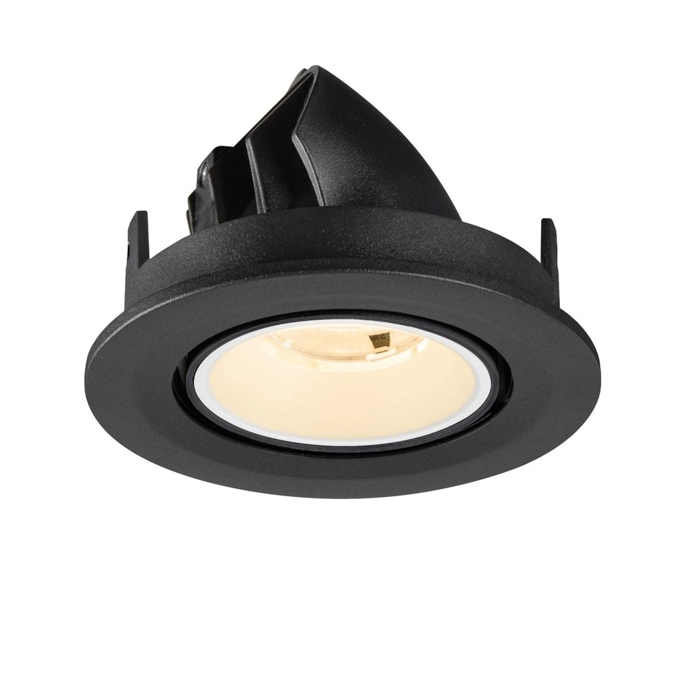 Inbouwspot Numinos Gimble S zwart/wit 2700K - 20gr SLV 4024163313742