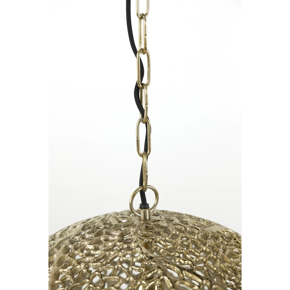 Oosterse hanglamp Sinula Ø 45cm - messing Light & Living 8717807641801