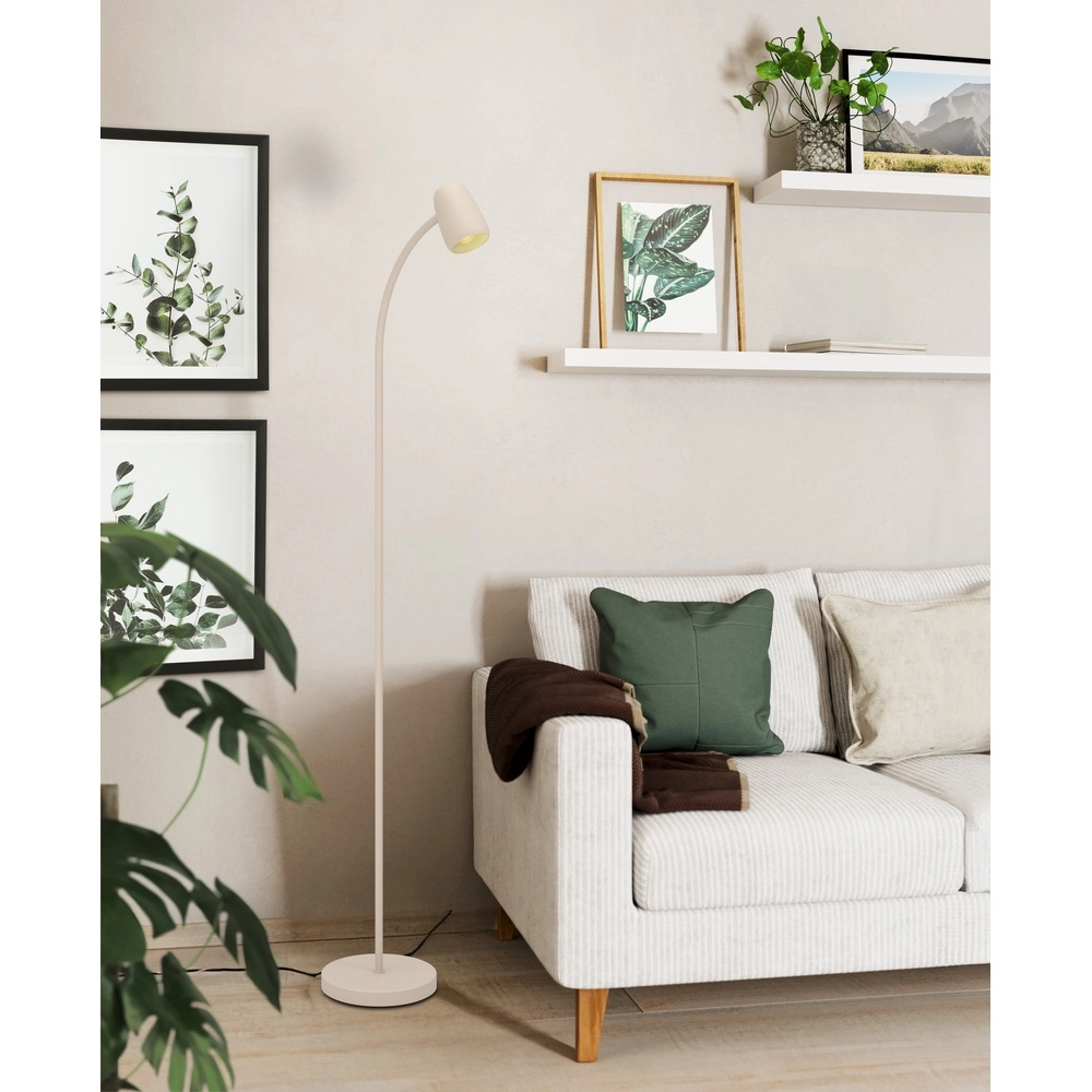 Vloerlamp Carlo zand bruin Eglo 9008606360802