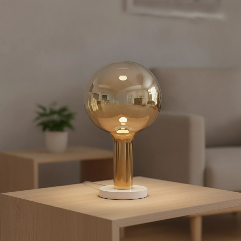 Tafellamp Nostos goud gkas