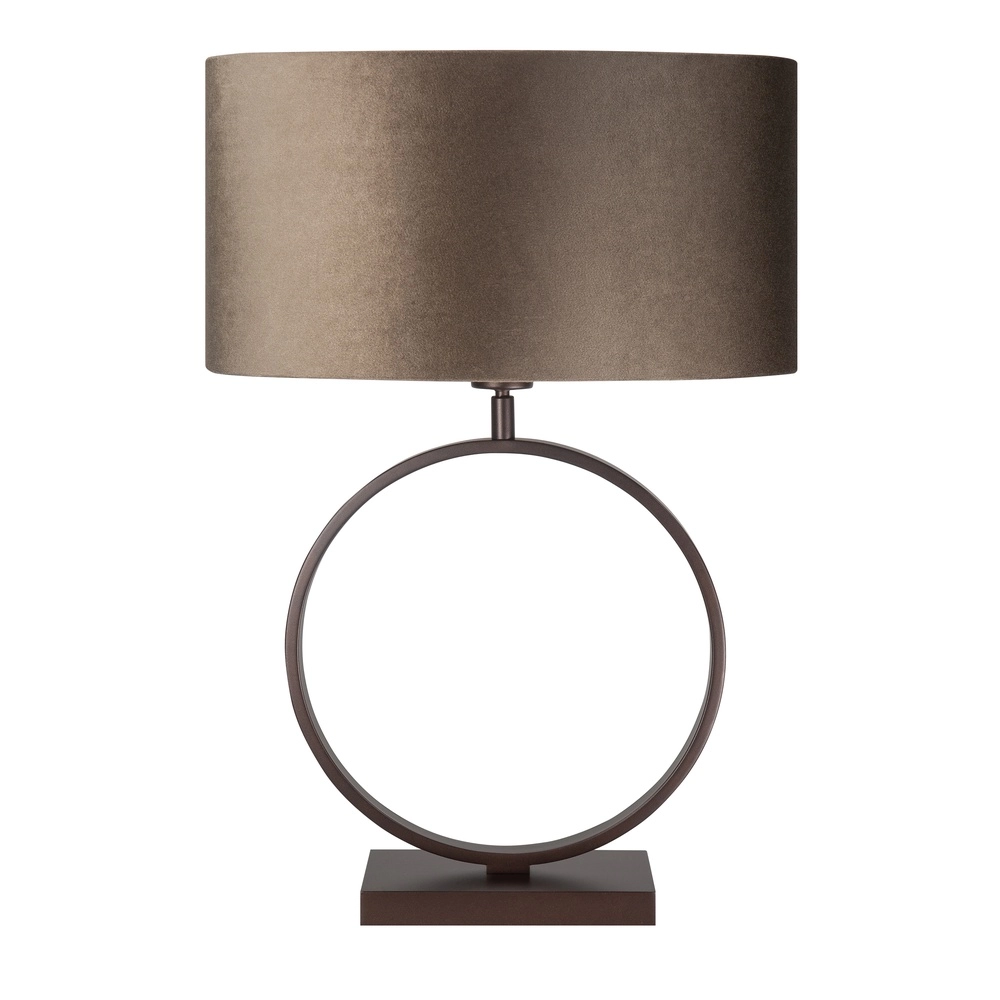 Tafellamp Siena choco 48cm