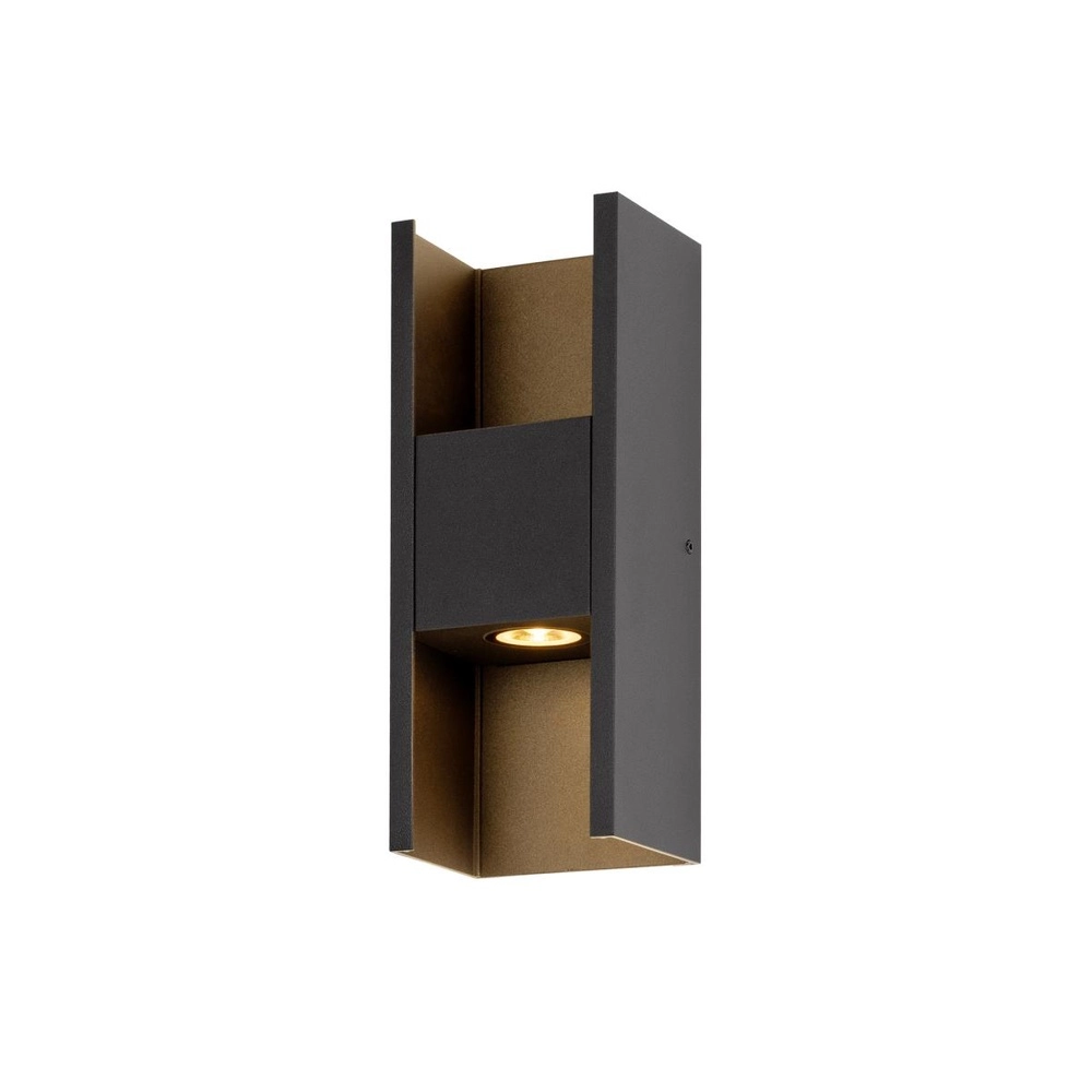 Wandspot Flatt zwart SLV 4024163306522