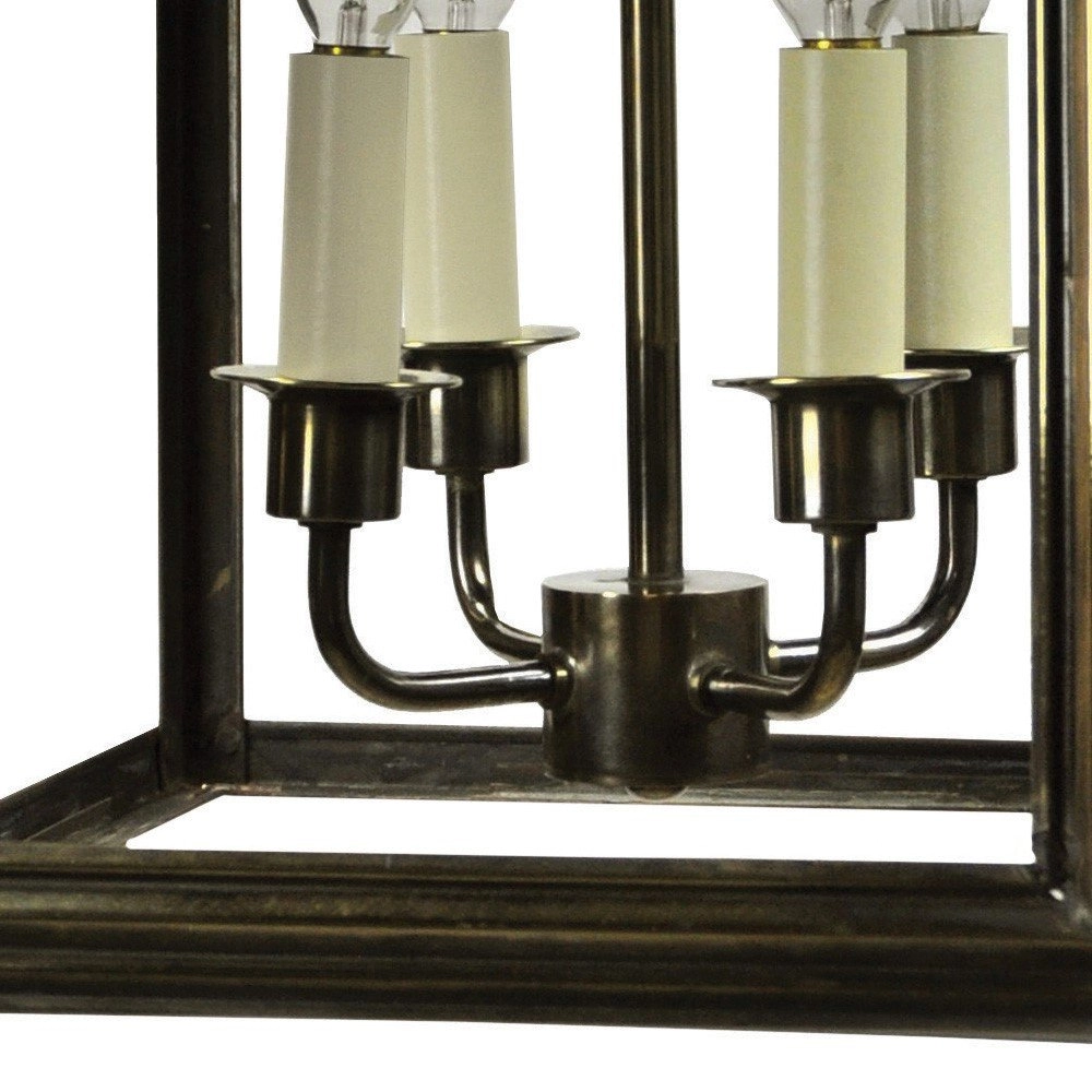 Landelijke hanglamp Hemingway M koper gevlamd (AB) Limehouse