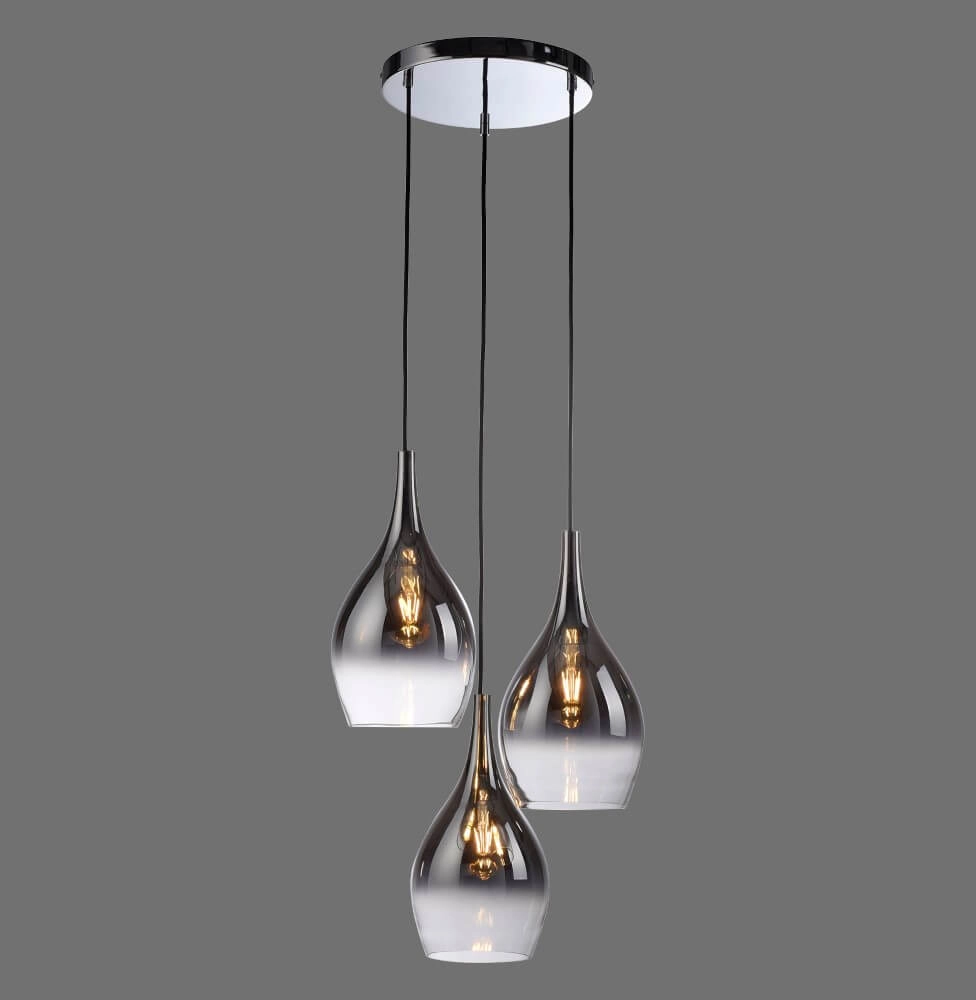 Moderne hanglamp Pilua 3-lichts rond Paul Neuhaus 4012248366097