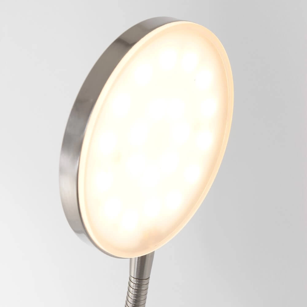 Flexibele led leeslamp Platu RVS Steinhauer 8712746151503