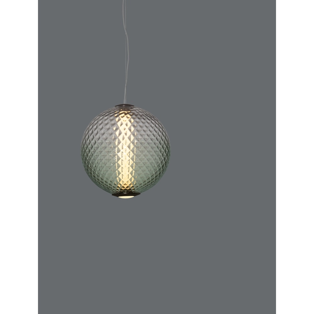 Hanglamp Aora bol groen glas Lyora 5212017483829