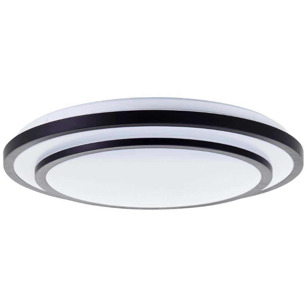 Zwarte plafondlamp Luciano Ø 49,5cm Brilliant 4004353426506