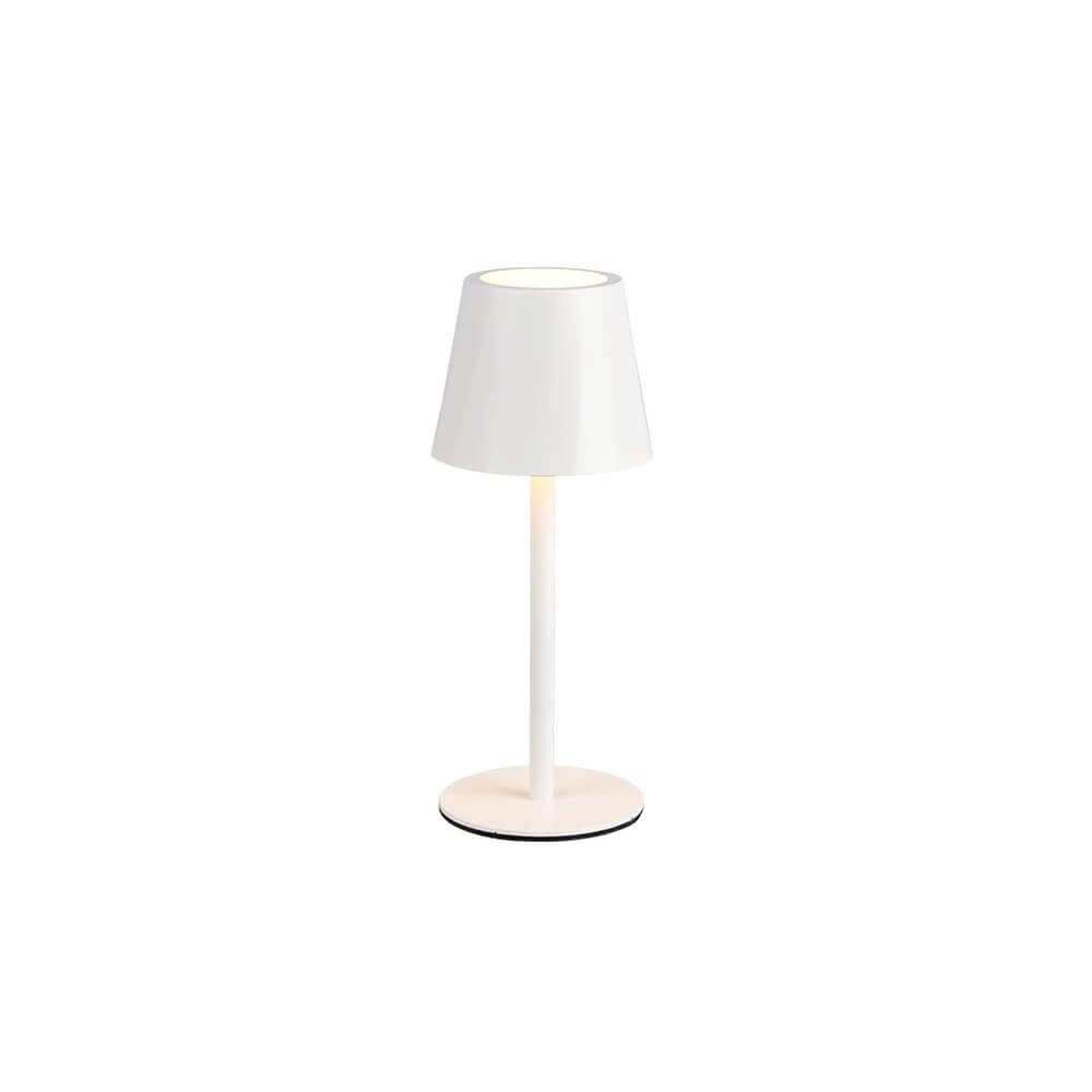 Oplaadbare tafellamp Diaz wit
