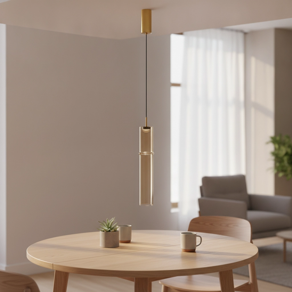 Unieke hanglamp Sano 1-lichts goud