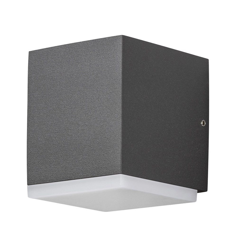Led wandspot Monza Down antraciet