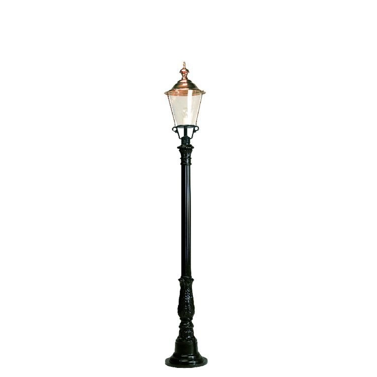 Nostalgische tuinlamp Oberhausen zwart