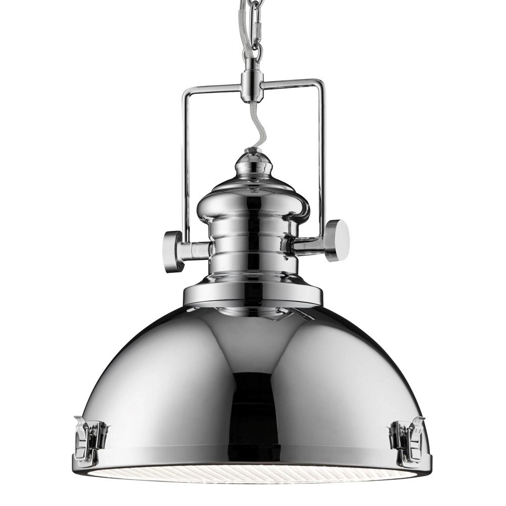 Chrome hanglamp Industrial Pendants Ø 31cm