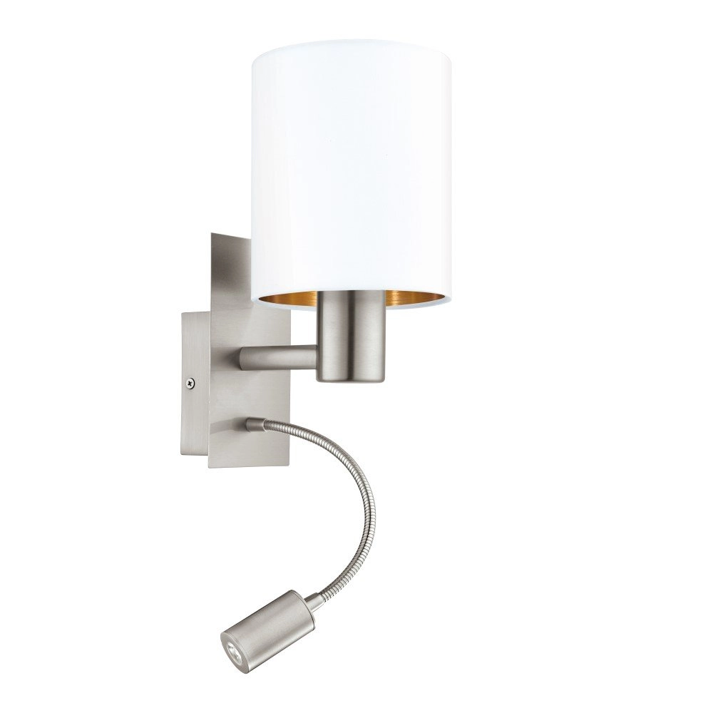 Wandlamp Pasteri met leeslampje