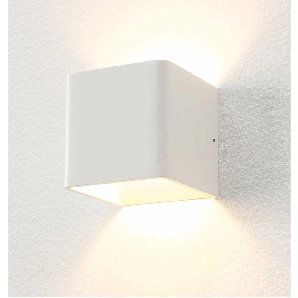 Led up- & downlighter Fulda 6w - 2700K - 10cm wit