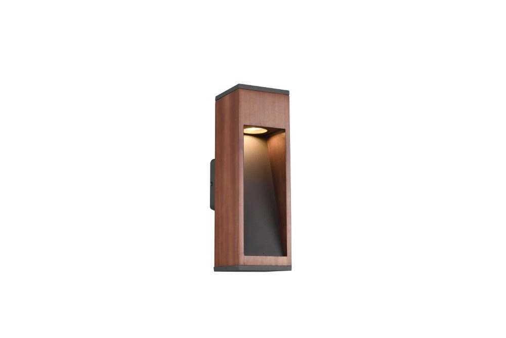 Buitenlamp Canning teak hout