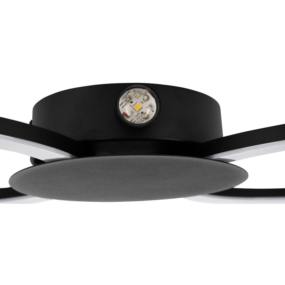 Design wandlamp Venticello 1 zwart Eglo 9008606357444