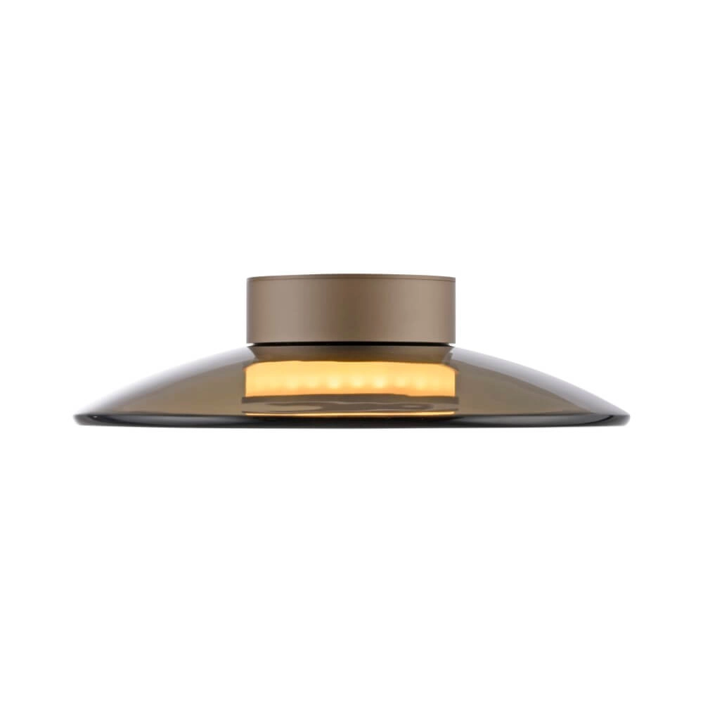 Designer ceiling lamp Pure Moon bronze Ø 32cm Paul Neuhaus 4012248382738