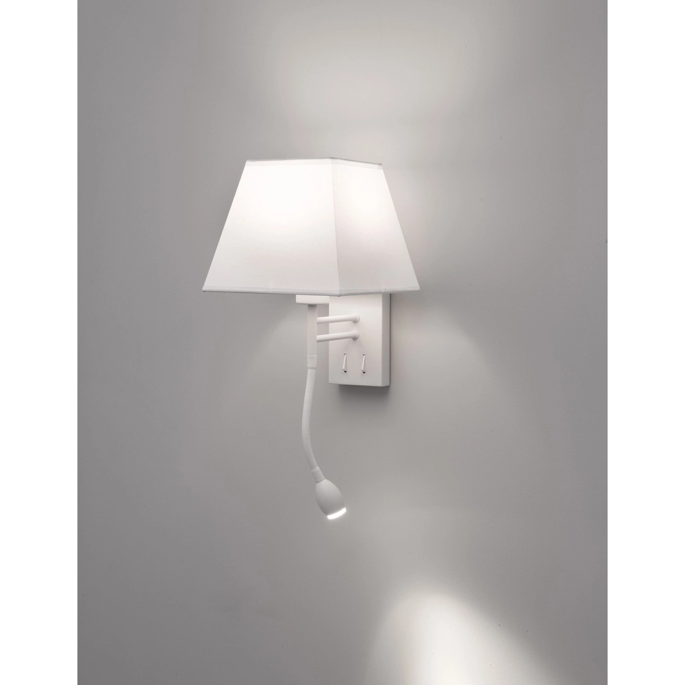 Wandlamp Valencia wit