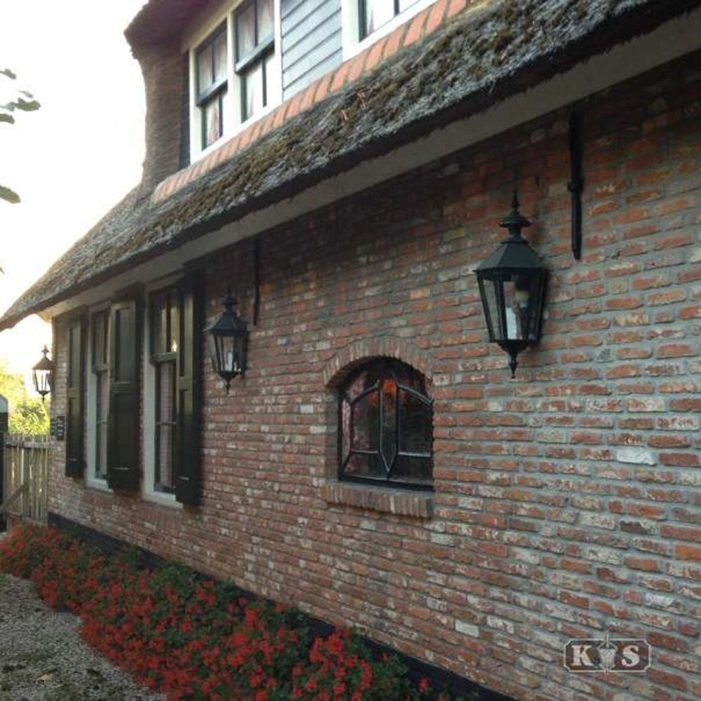 Nostalgic outdoor lamp Oxford 10 met kronen - zwart KS verlichting 8714732120142
