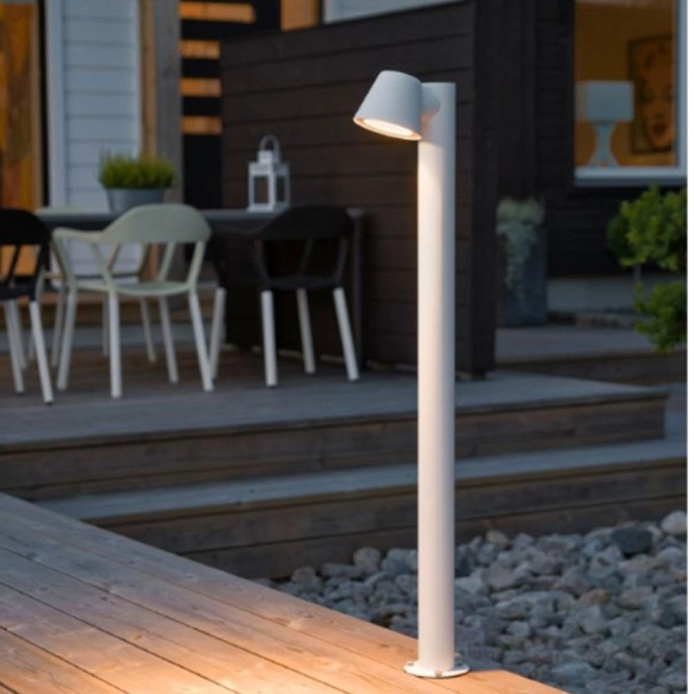 Tuinspot Trieste 100cm mat wit KonstSmide 7318307524253