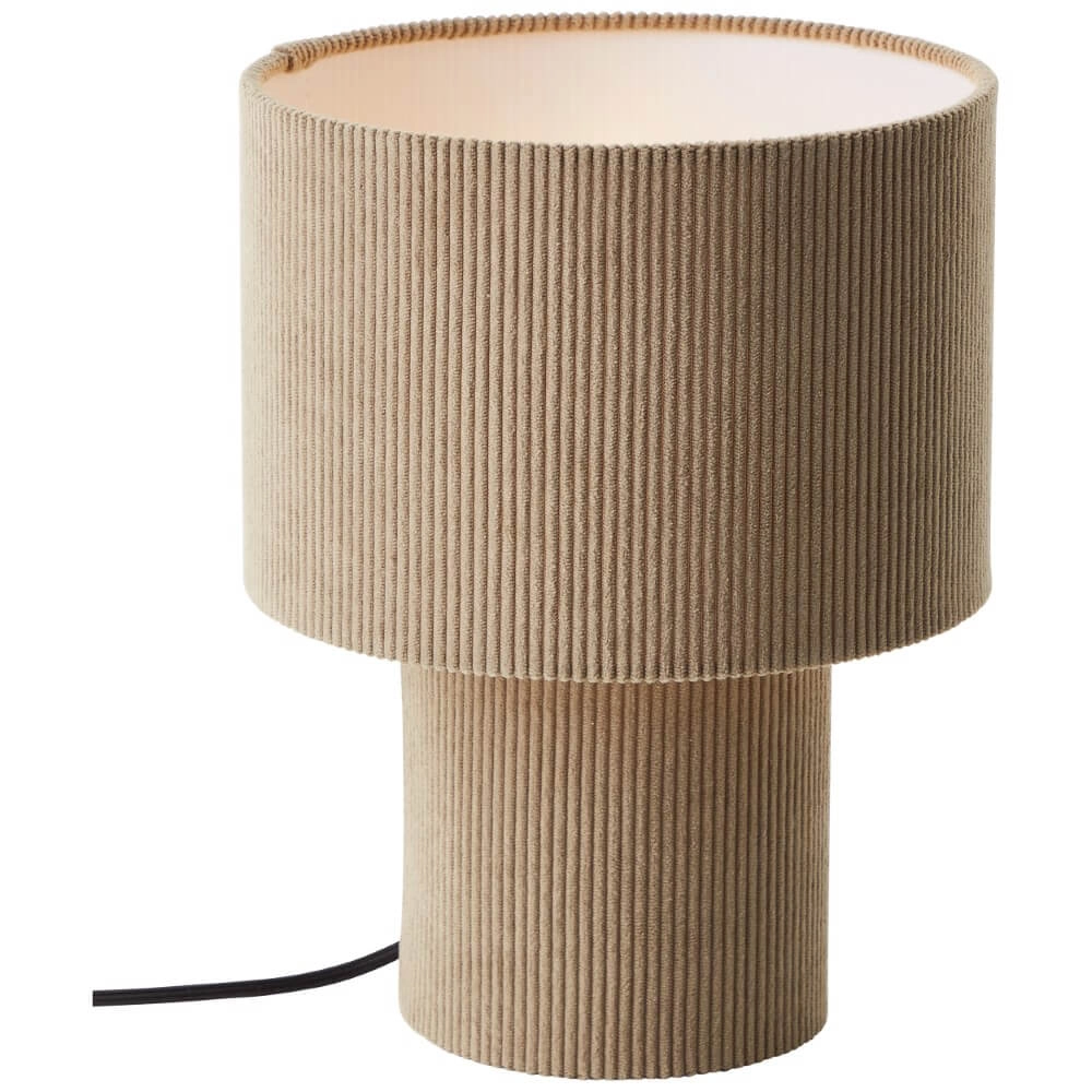 Design tafellamp Tony grijs Ø 23cm Brilliant 4004353446245