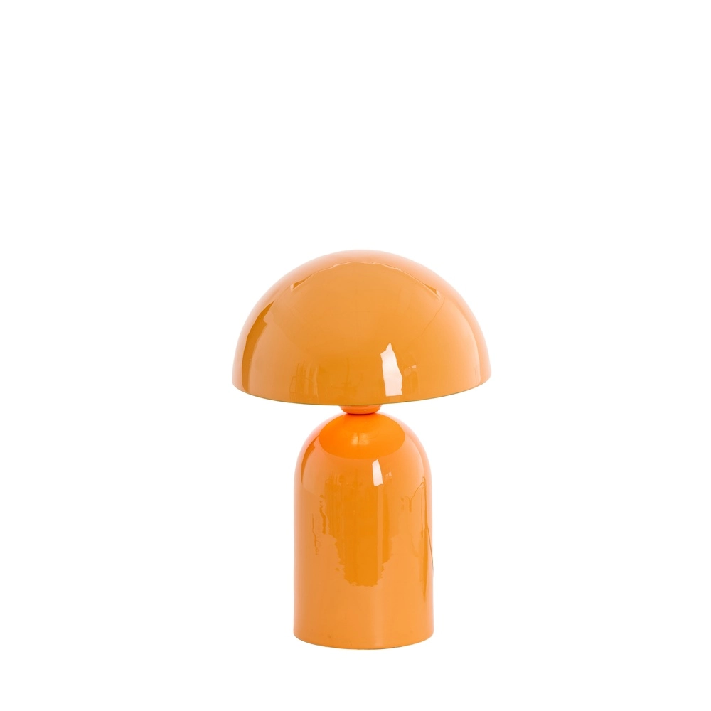 Champignon tafellamp Tolima glans oranje - Ø 23cm Light & Living 8717807807825
