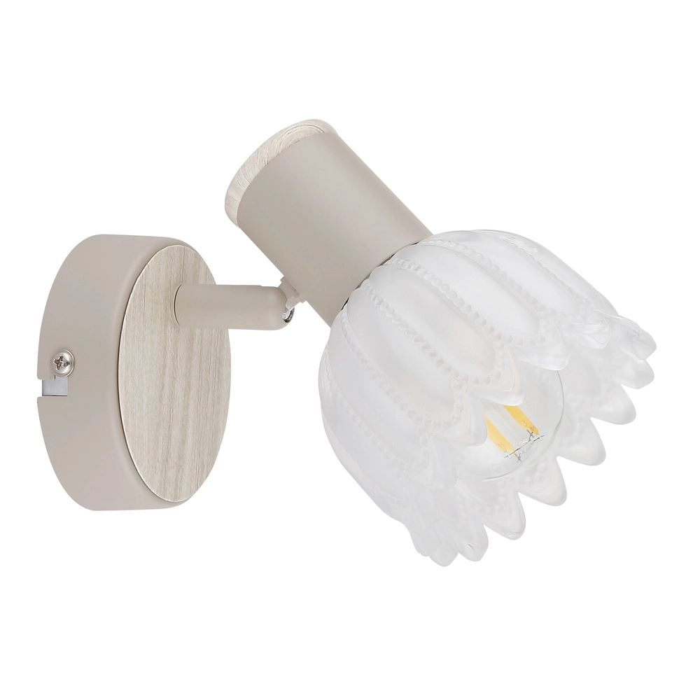 Wandspot Planta zand bruin Globo 9007371566938