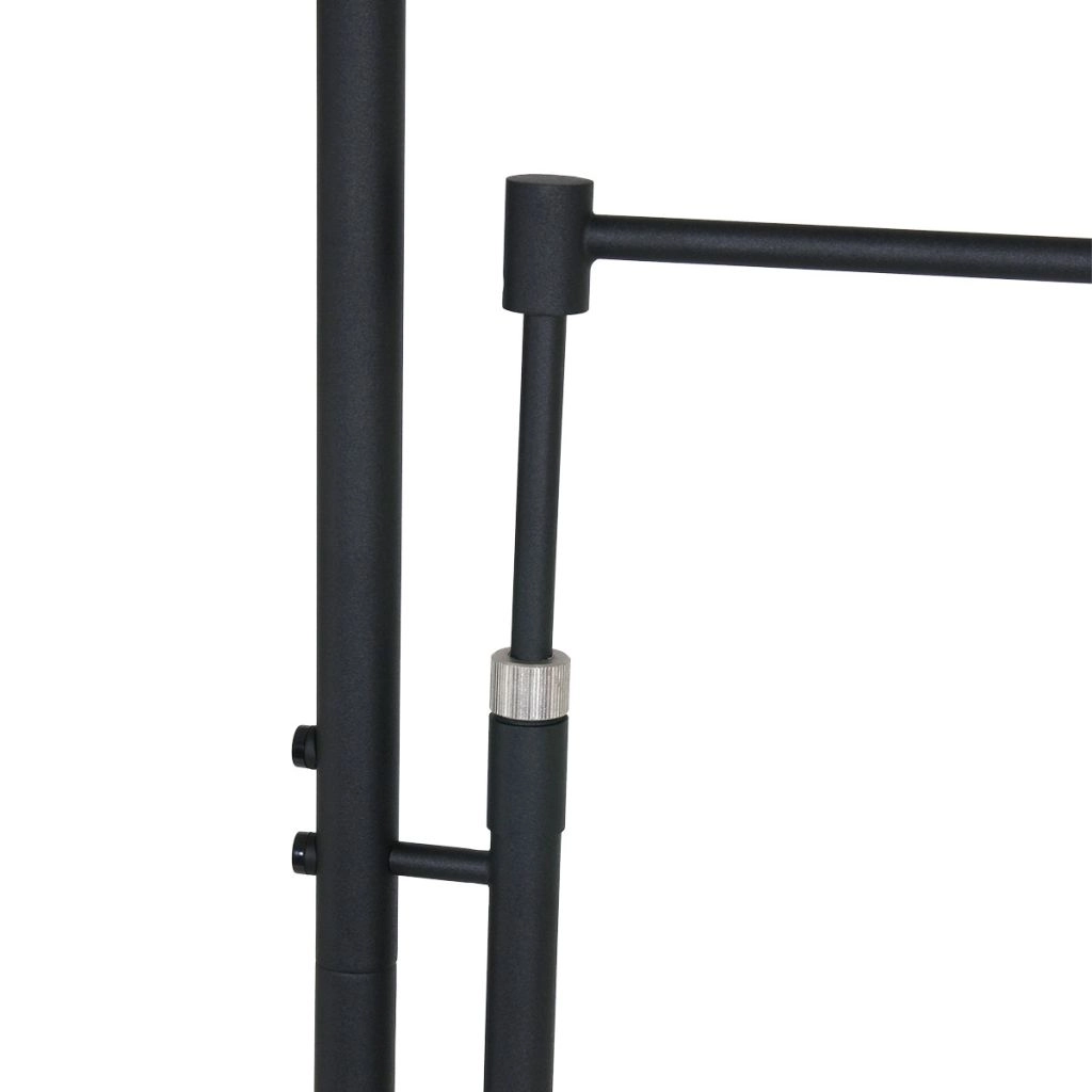 Moderne leeslamp Turound zwart Steinhauer 8712746132106