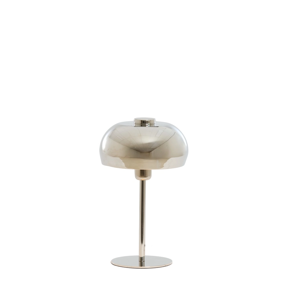 Tafellamp Surin Ø 22cm - glans nikkel Light & Living 8717807743413