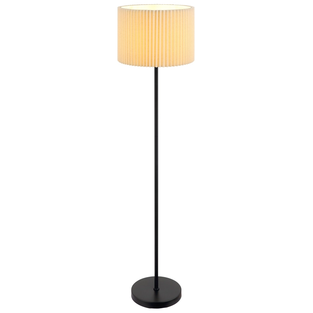 Vloerlamp Page Ø 38cm wit met zwart Globo 9007371528592