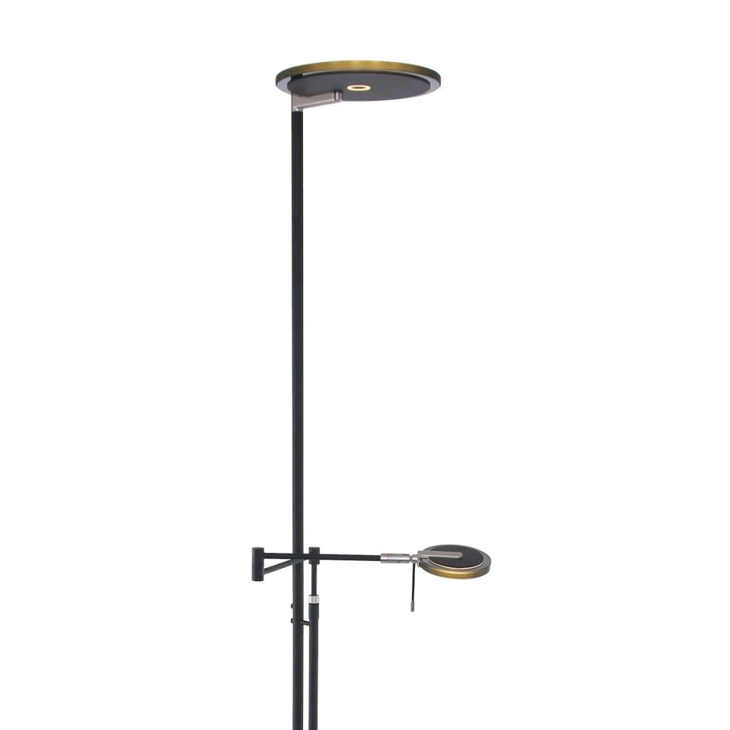 Moderne leeslamp Turound zwart Steinhauer 8712746132106