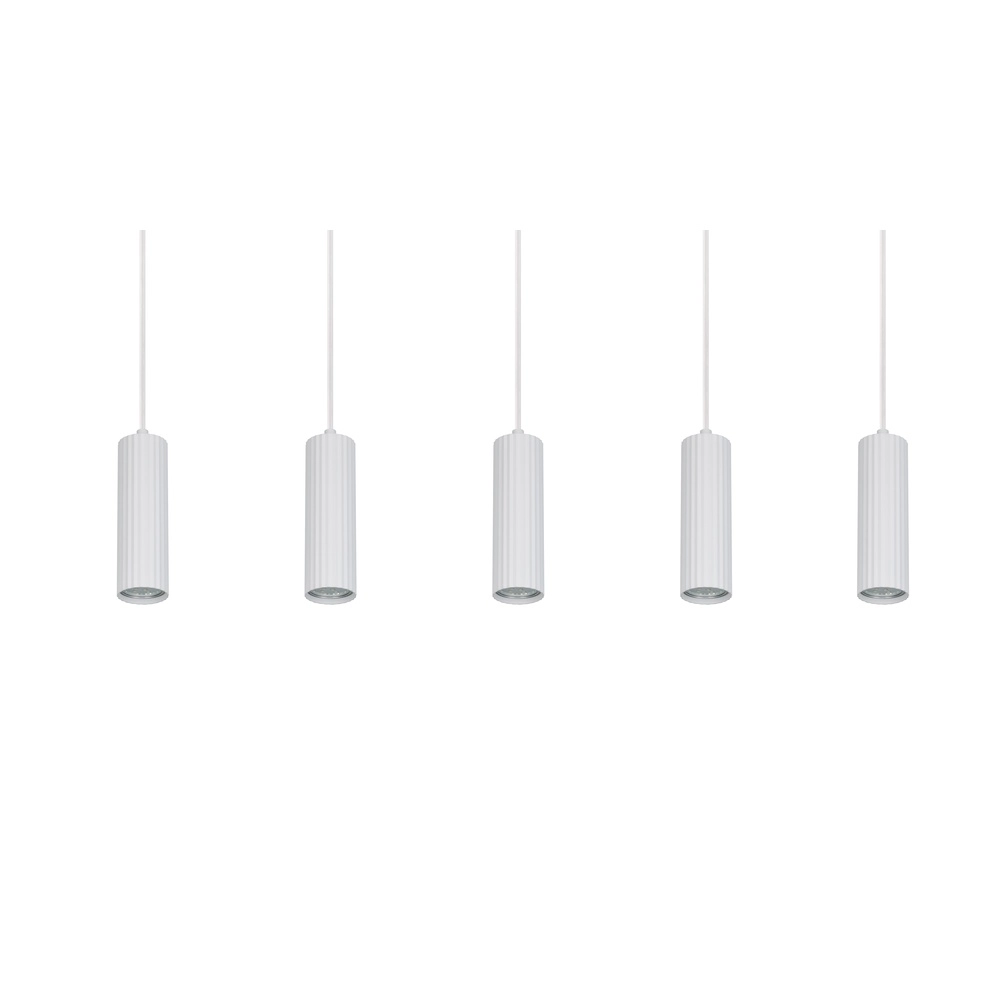 5-lichts hanglamp Soka wit Trio 4017807658514
