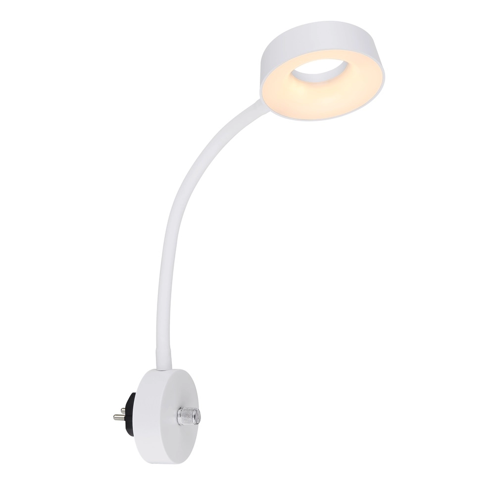 Lampje Lehovo voor stopcontact wit