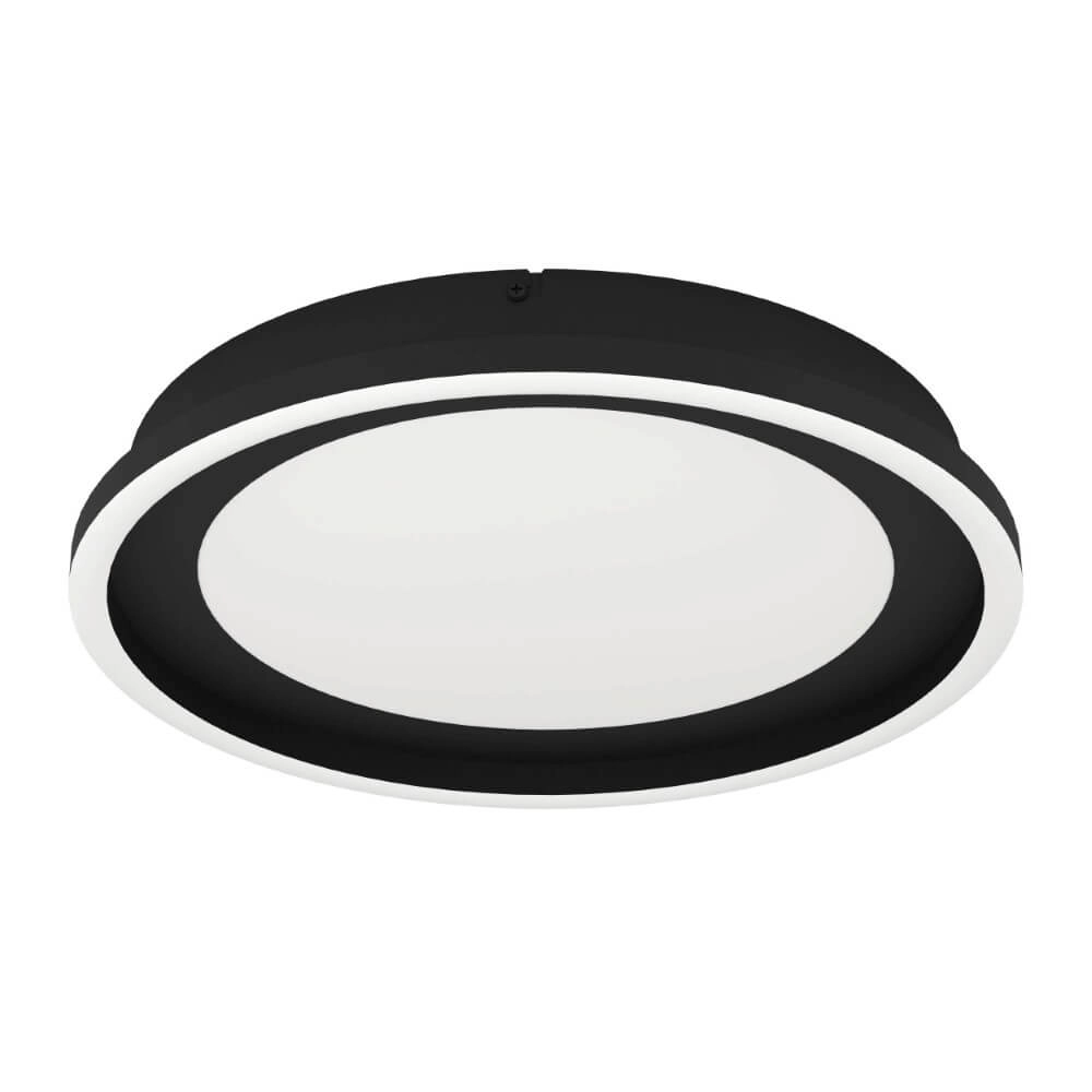 Zwarte plafonnière Calagrano Ø 38cm