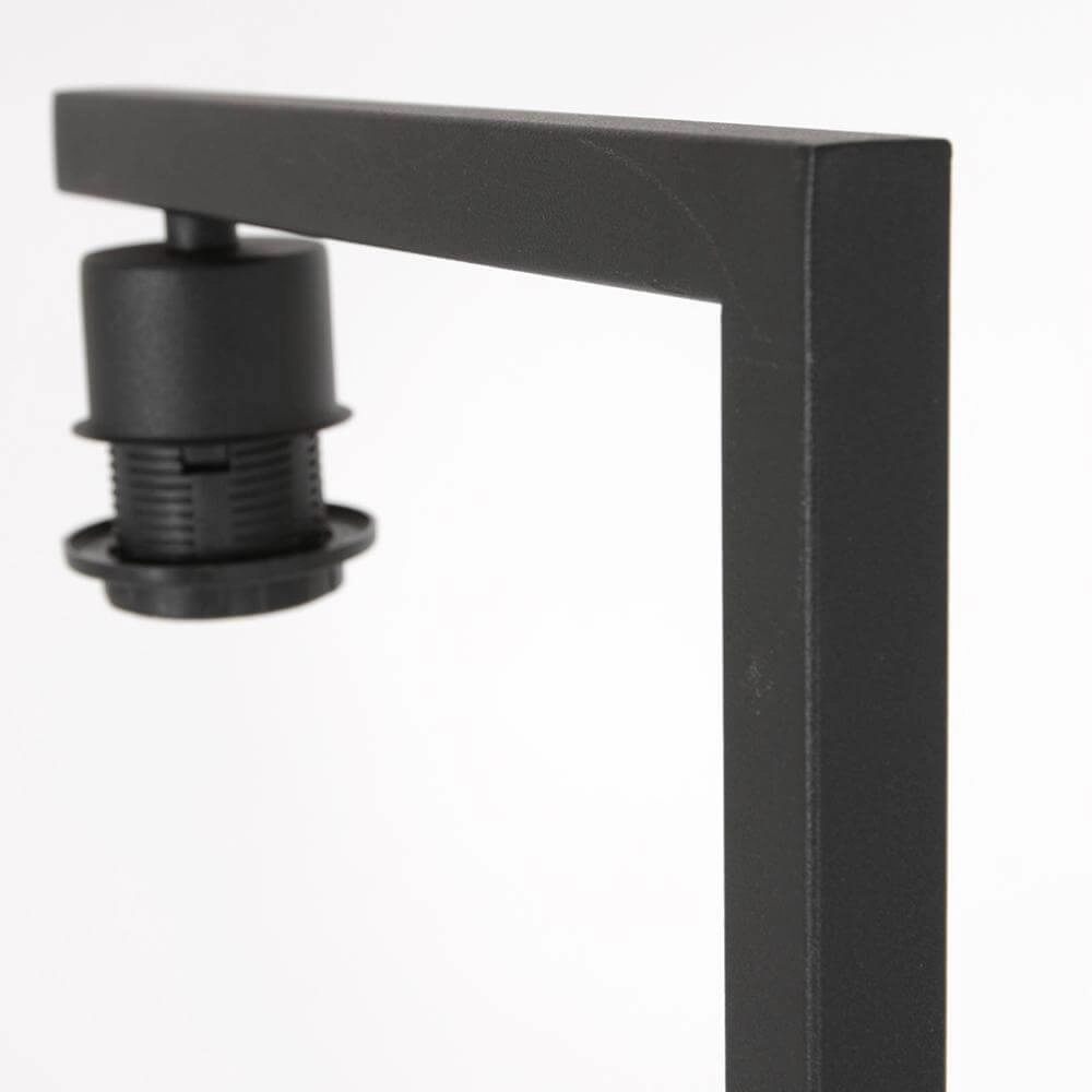 Vloerlamp Stang zwart met bamboe kap Steinhauer 8712746172041