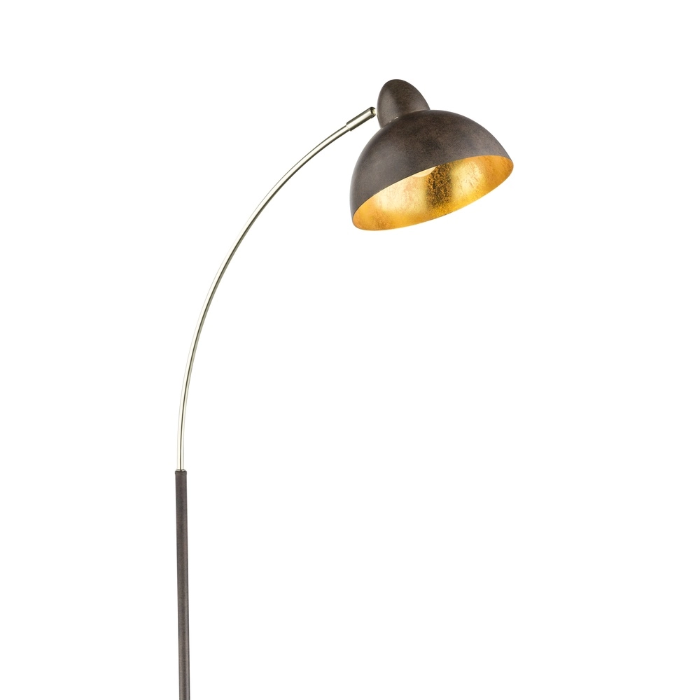 Vloerlamp Anita roest bruin