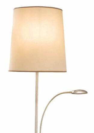 Grote schemerlamp Serie 1005 met leeslamp Artdelight 8719831732814