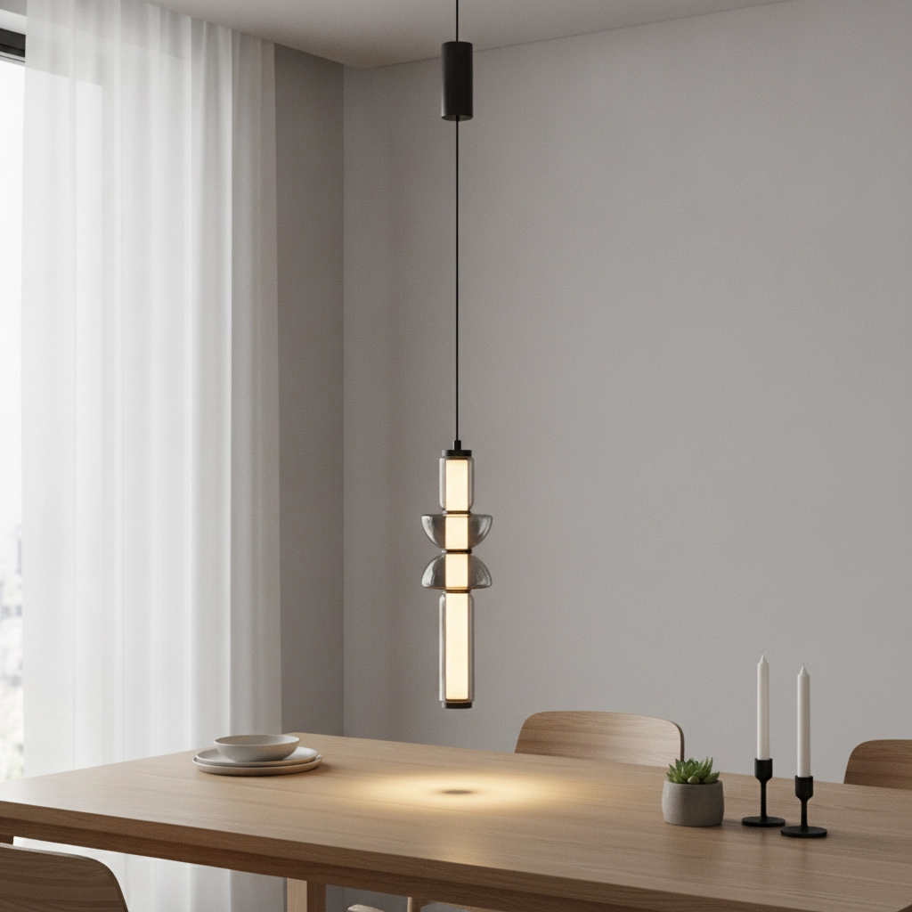 1-lichts hanglamp Ulon smoke glas