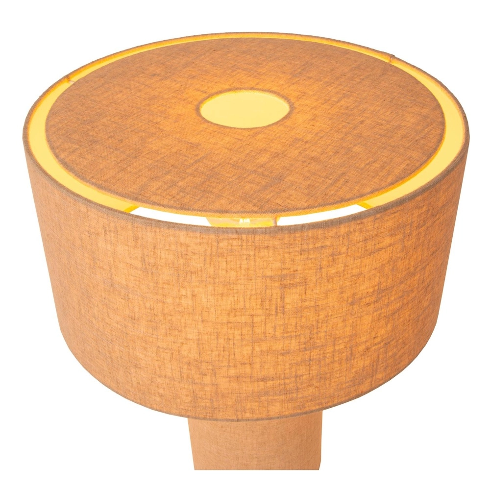 Tafellampje Leeroy taupe Lucide 5411212032102