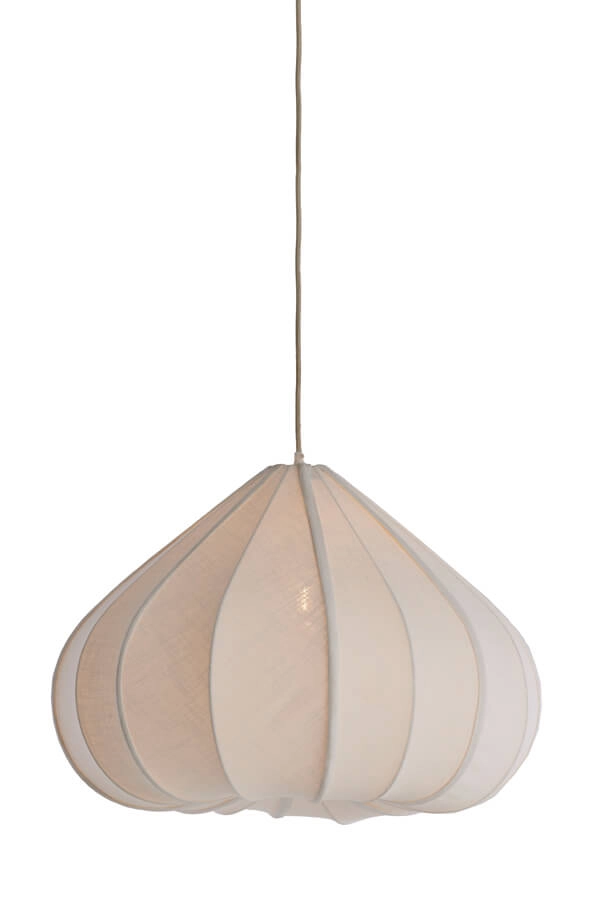 Witte hanglamp Zubeda Ø 58,5cm